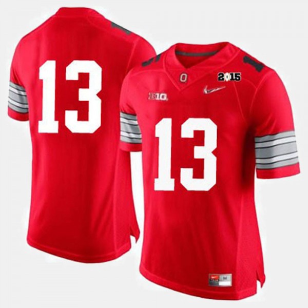 Ohio State Buckeyes #13 Men's College Football Jersey - Red